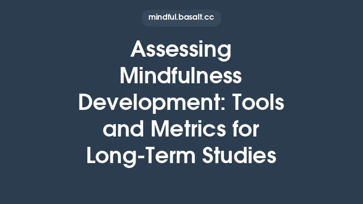 Assessing Mindfulness Development: Tools and Metrics for Long‑Term Studies Thumbnail