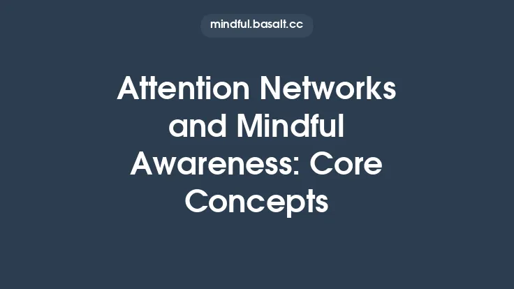 Attention Networks and Mindful Awareness: Core Concepts Thumbnail