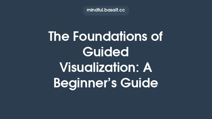 The Foundations of Guided Visualization: A Beginner’s Guide Thumbnail