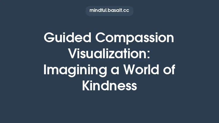 Guided Compassion Visualization: Imagining a World of Kindness Thumbnail