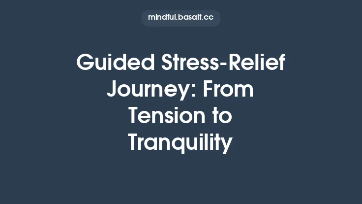 Guided Stress‑Relief Journey: From Tension to Tranquility Thumbnail
