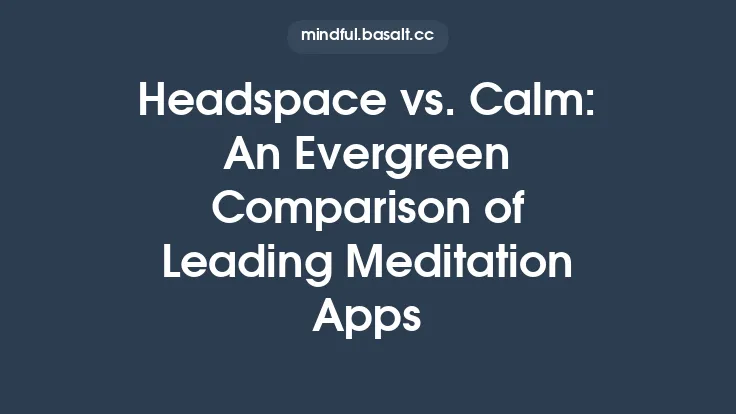 Headspace vs. Calm: An Evergreen Comparison of Leading Meditation Apps Thumbnail