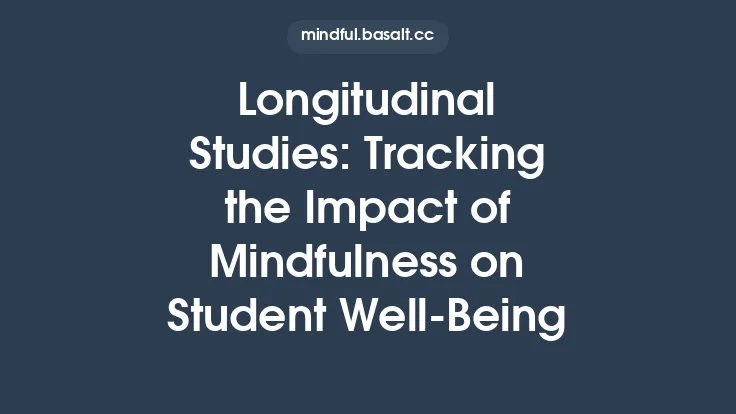 Longitudinal Studies: Tracking the Impact of Mindfulness on Student Well‑Being Thumbnail