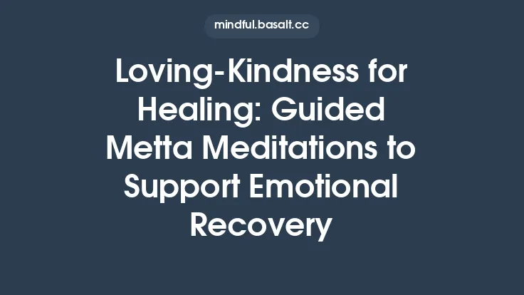 Loving‑Kindness for Healing: Guided Metta Meditations to Support Emotional Recovery Thumbnail