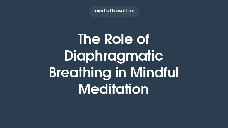 The Role of Diaphragmatic Breathing in Mindful Meditation Thumbnail