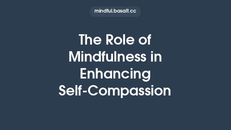 The Role of Mindfulness in Enhancing Self‑Compassion Thumbnail