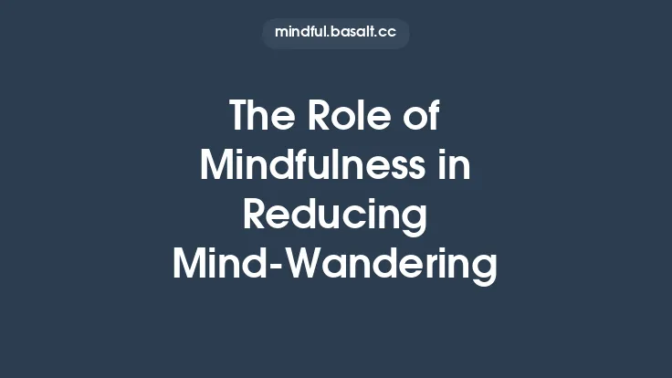 The Role of Mindfulness in Reducing Mind‑Wandering Thumbnail
