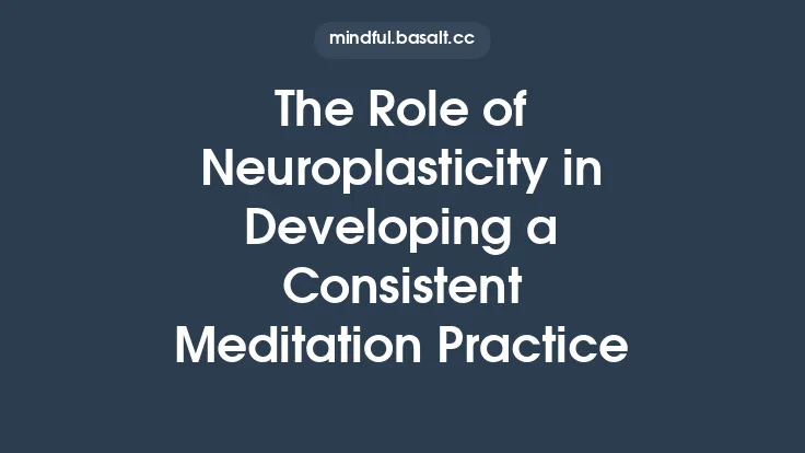 The Role of Neuroplasticity in Developing a Consistent Meditation Practice Thumbnail