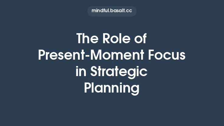 The Role of Present‑Moment Focus in Strategic Planning Thumbnail