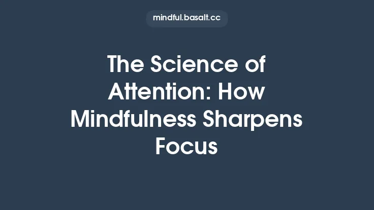 The Science of Attention: How Mindfulness Sharpens Focus Thumbnail
