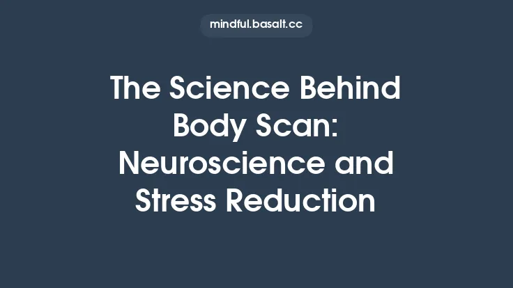 The Science Behind Body Scan: Neuroscience and Stress Reduction Thumbnail