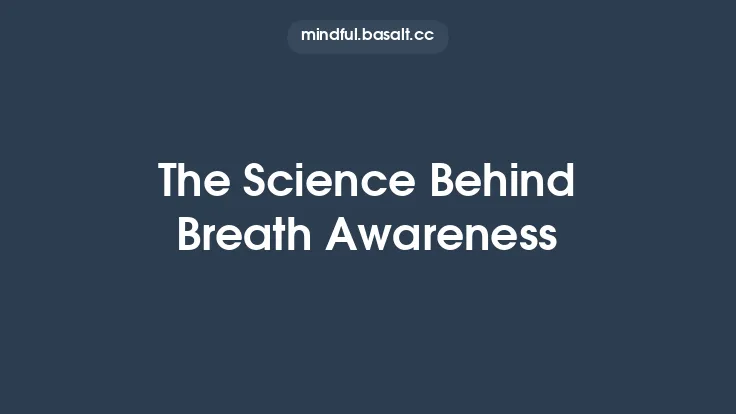 The Science Behind Breath Awareness Thumbnail