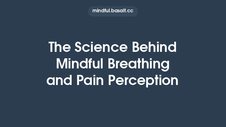 The Science Behind Mindful Breathing and Pain Perception Thumbnail