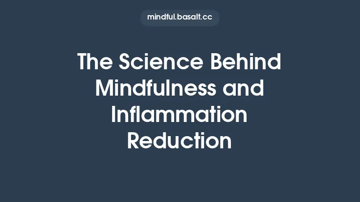 The Science Behind Mindfulness and Inflammation Reduction Thumbnail