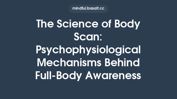 The Science of Body Scan: Psychophysiological Mechanisms Behind Full‑Body Awareness Thumbnail