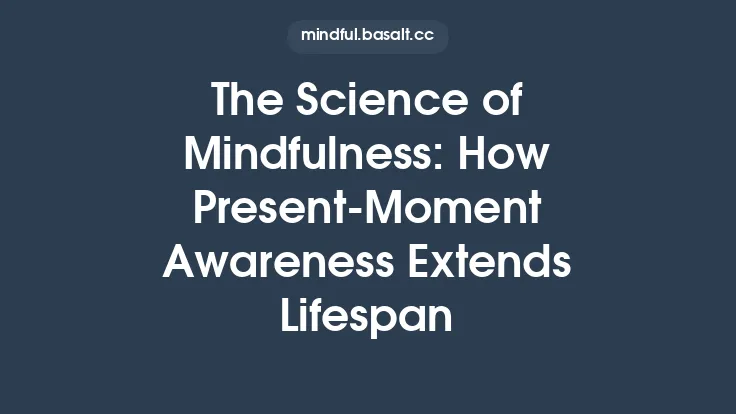 The Science of Mindfulness: How Present‑Moment Awareness Extends Lifespan Thumbnail