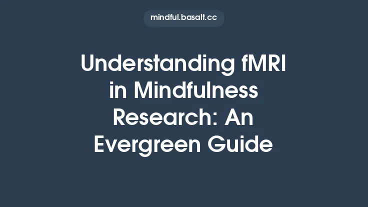 Understanding fMRI in Mindfulness Research: An Evergreen Guide Thumbnail