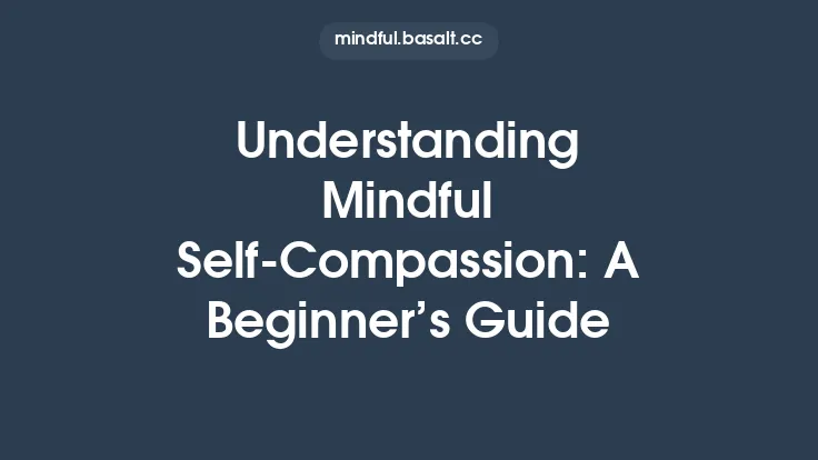 Understanding Mindful Self‑Compassion: A Beginner’s Guide Thumbnail